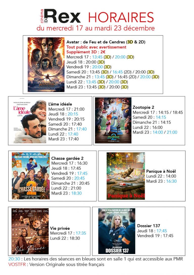 CINÉMA LUCHON Le Programme :