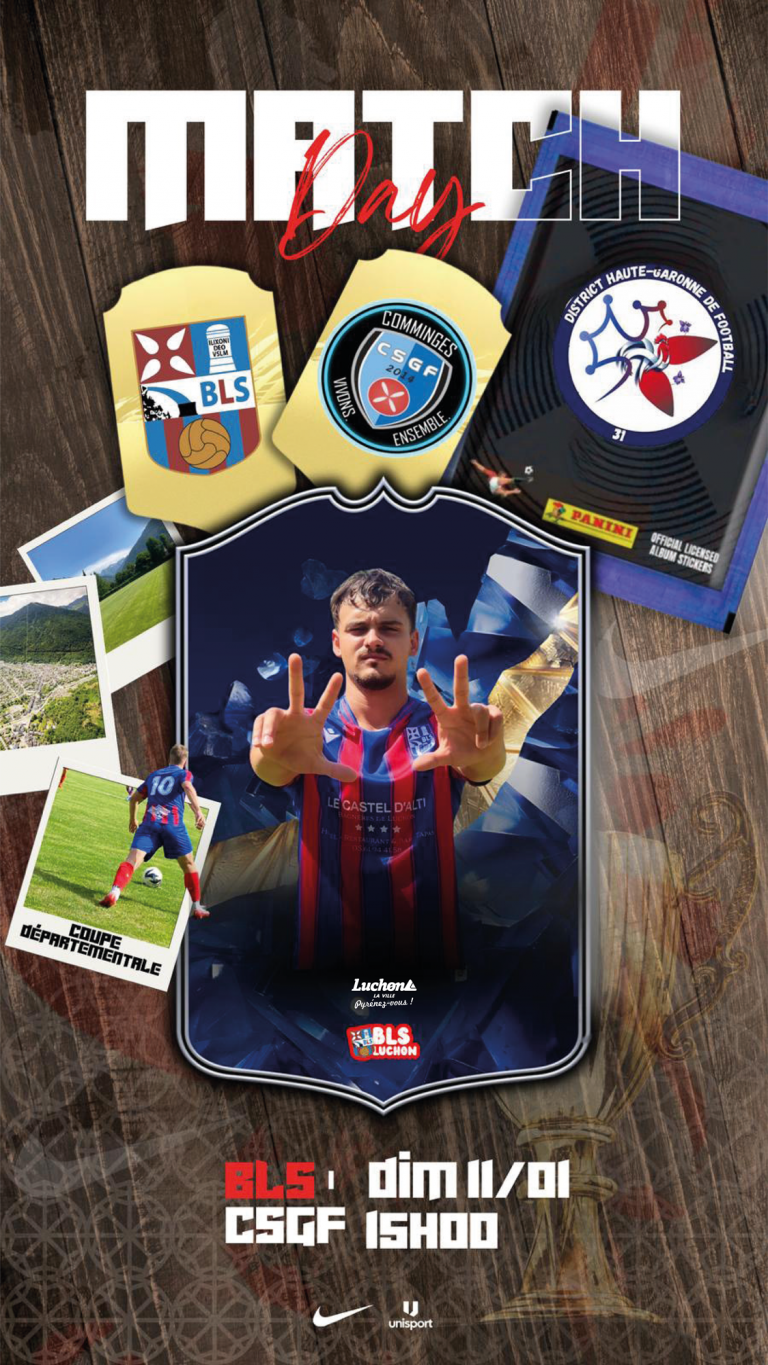 Jour de Match du BLS le11 janvier