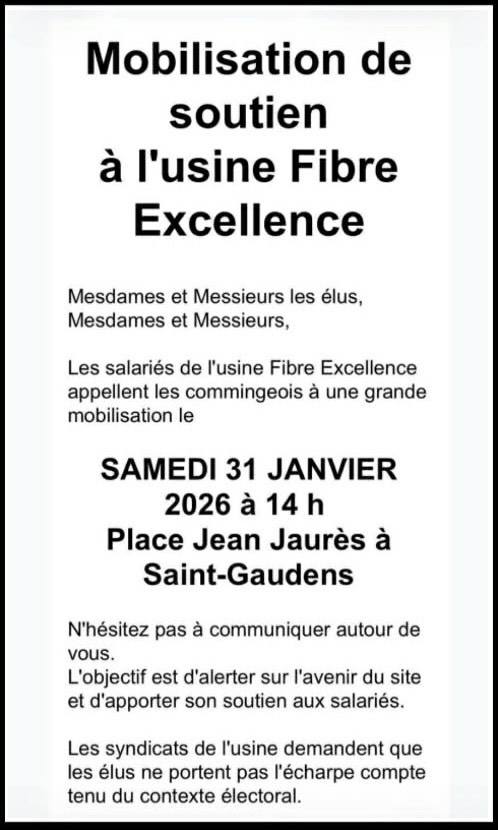 Soutien à Fibre Excellence