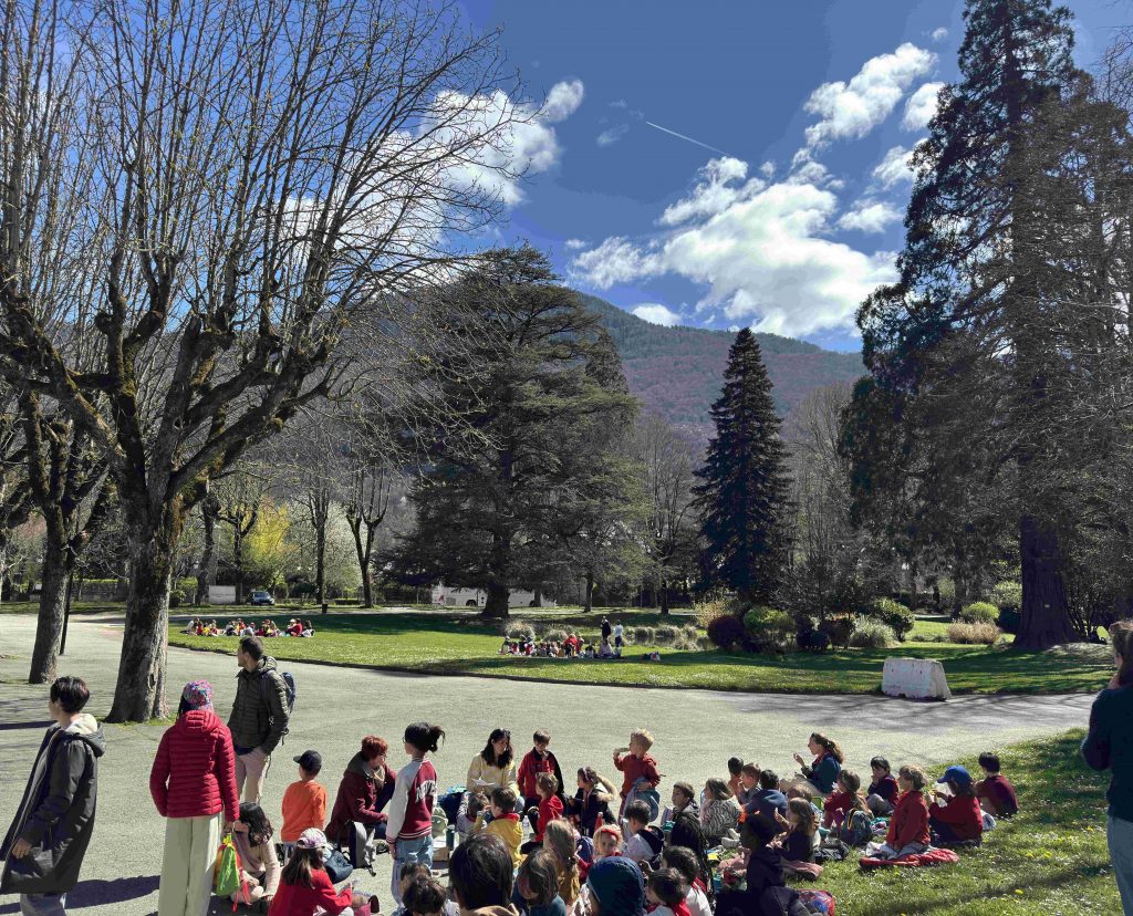 Déjeuner sur l'herbe...
