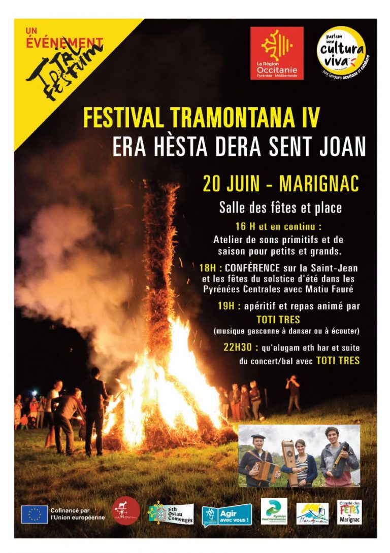 Marignac Fête « Sent Joan » Samedi 20 juin.