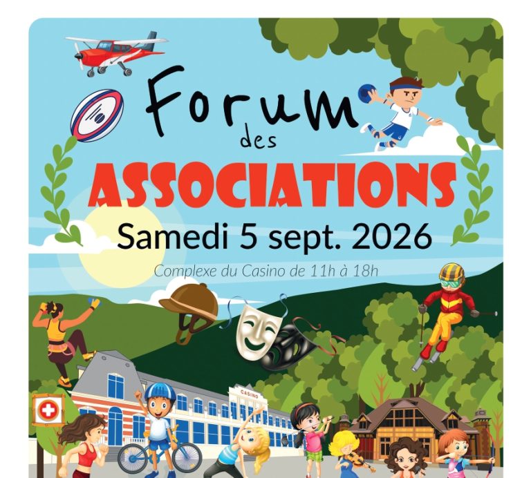 Forum des Associations de Luchon le samedi 5 septembre.
