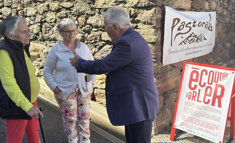 Visite guidée de « Luishon gascona » avec Guillaume.