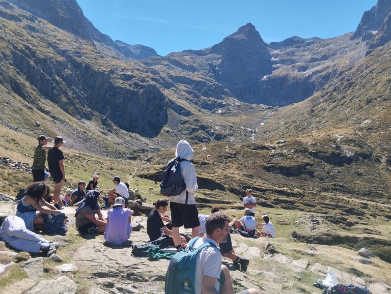 Une rentrée au grand air pour les élèves du Lycée du Bois de Luchon