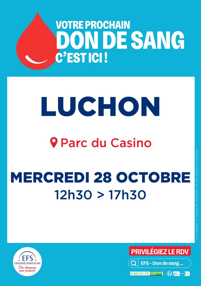 Don de Sang, un geste pour sauver une vie !